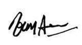 Signature of Joseph E. Aoun